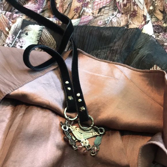 Elie Tahari silk skirt set - size L/12 - Picture 4 of 6